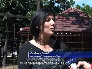 Nove životinje u Zoološkom vrtu u Boru, 29. maj 2015. (RTV Bor)
