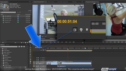 Урок 7. Импорт файлов на TimeLine.
