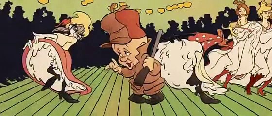 Looney Tunes Funny Paintings Scene