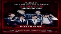 Boyfriend confirms France as next stop for their concert “2015 Boyfriend European Tour”