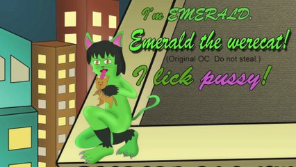 Emerald the Werecat - Speed Paint