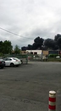 Un incendie s'est déclaré à Artois Métaux, à Saint-Laurent-Blangy