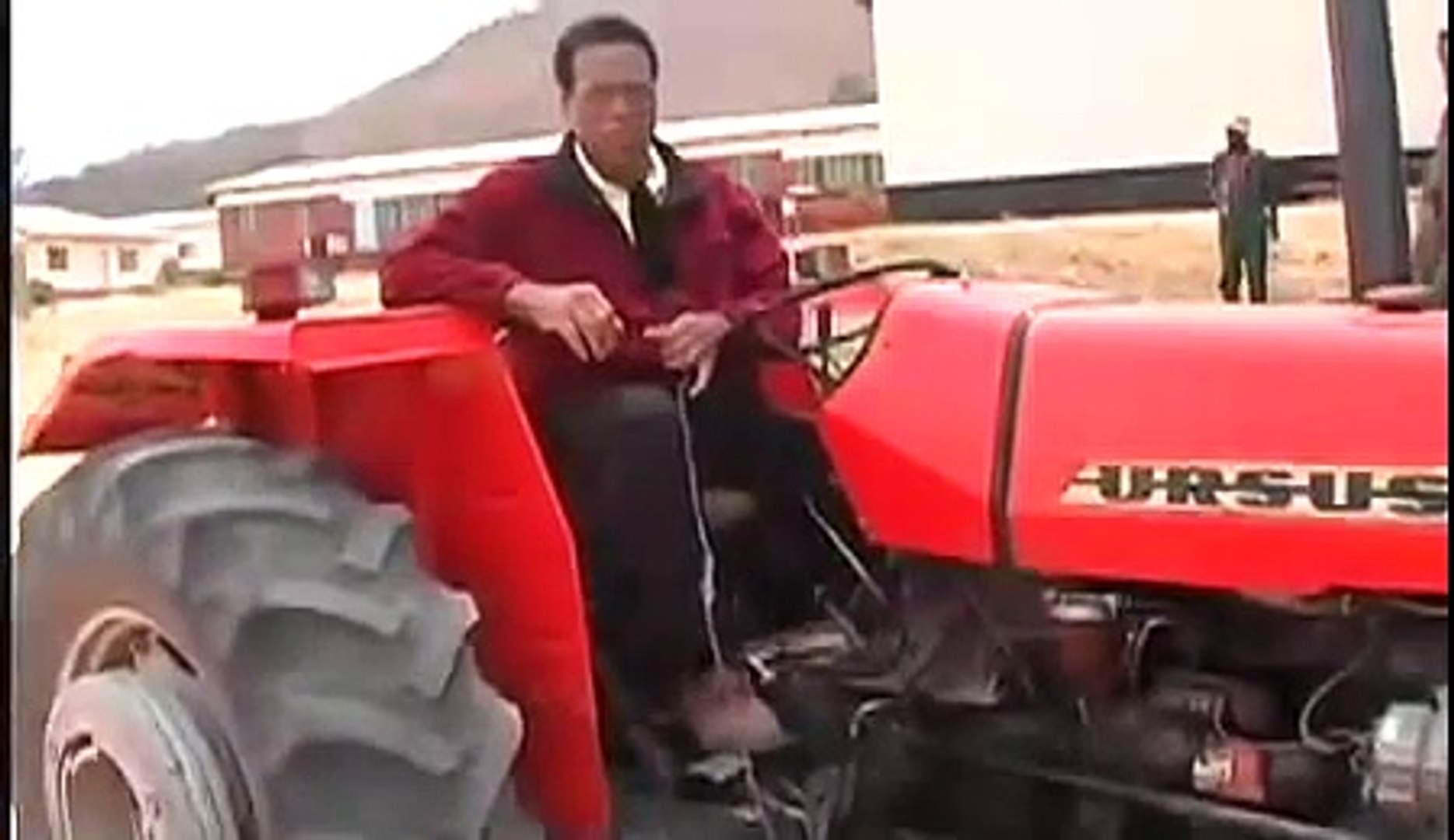 Tractor Purchased for People of Africa