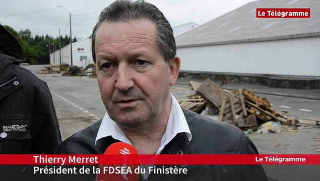 Landerneau. Fin du blocus de la Scarmor : la réaction de Thierry Merret