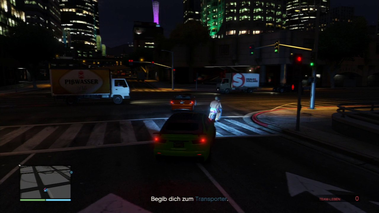 GTA 5 online - 1FST Crew - Bitches on Scooter