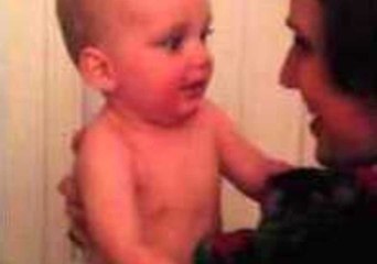 Baby Meets Mother's Twin for the First Time