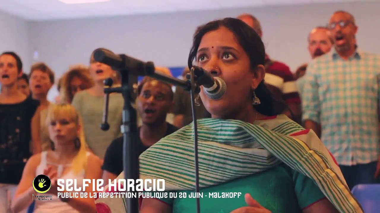 UrbanVoices 2014 - Selfie Horacio, spectateur de la repetition publique