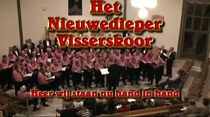 "Onger-Oens"  uit Urk zingt:  Heer wij staan nu hand in Hand