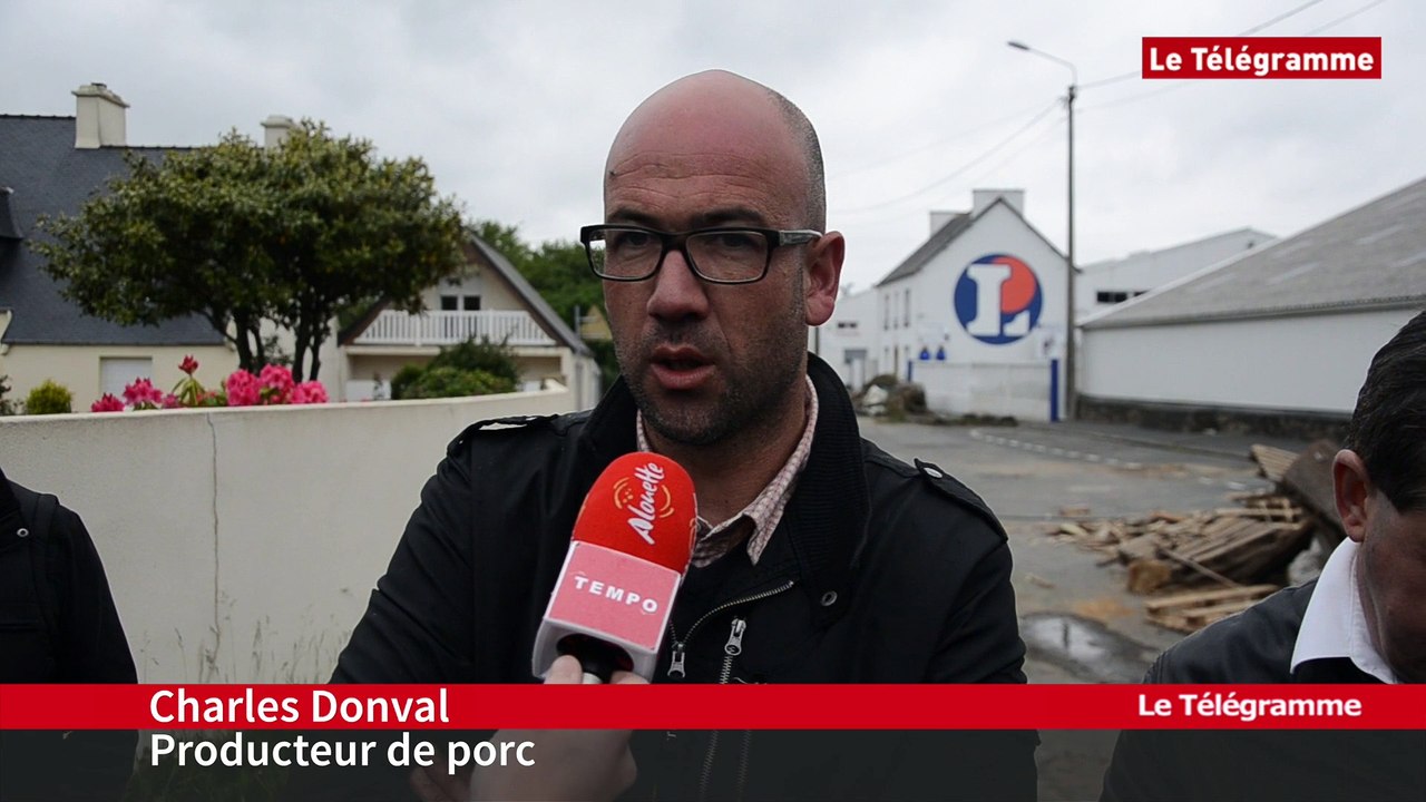 Landerneau.  Fin du blocus de la Scarmor : la réaction de Charles Donval