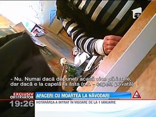 Preoții BOR fac afaceri cu moartea!