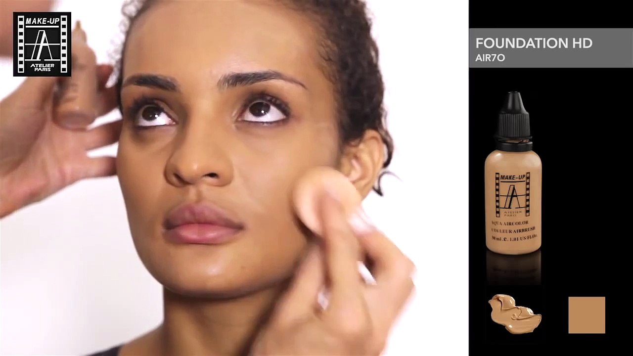 How to apply HD Foundation - Make-up Atelier Paris