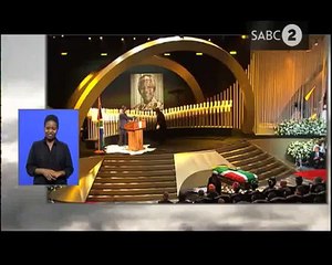Kenneth Kaunda pays tribute to Madiba