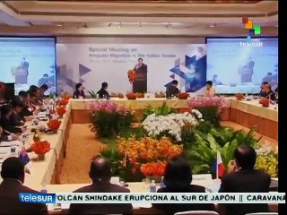 Se reúne la ASEAN en Tailandia para discutir crisis migratoria