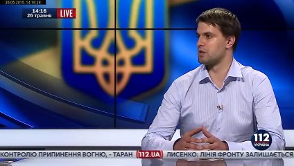 Андрій Волошин на каналі 112 - Ефір 26.05.2015
