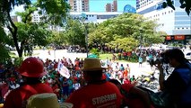 Protestos na Praça Portugal marcam Dia de Lutas em Fortaleza