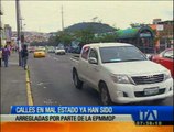Quito: Varias calles en mal estado fueron arregladas por la Epmmop