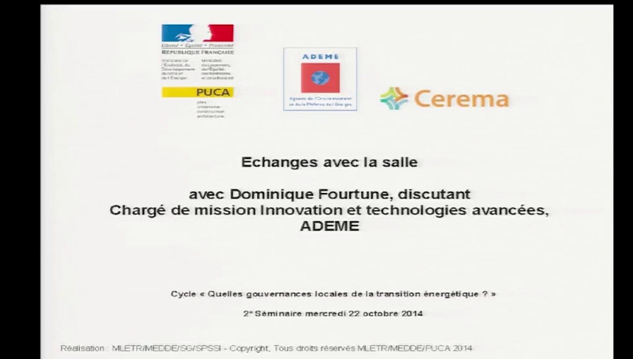 Quelles gouvernances locales de la transition énergétique ?