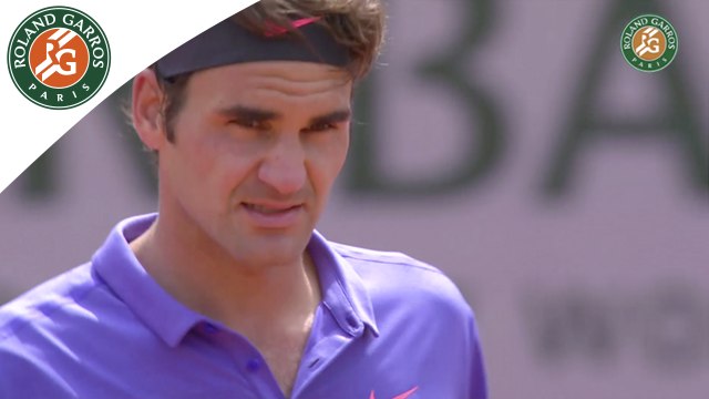Temps forts R. Federer - D. Dzumhur Roland-Garros 2015 / 3e tour