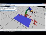 Robotics: robotic simulation in EASYROB software, Elbow robot