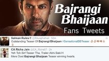Bajrangi Bhaijaan Official TRAILER - Salman Khan, Kareena Kapoor - Insane Salman Khan FANS TWEET - T