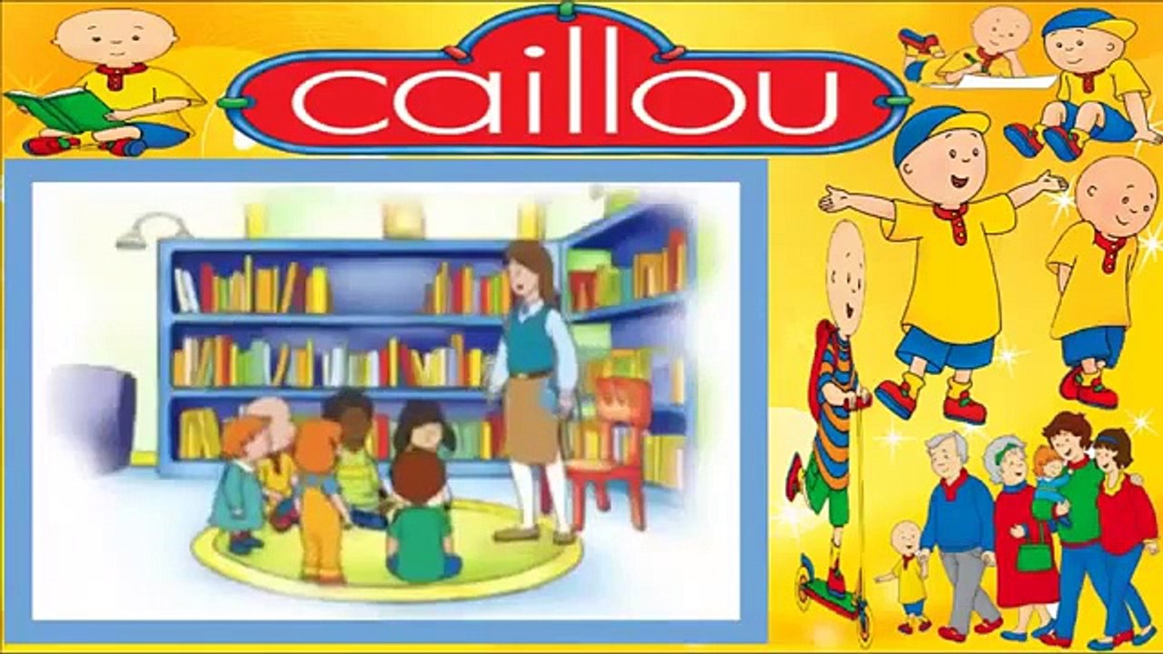 Caillou FRANÇAIS - Caillou le bibliothécaire (S04E11)