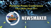 Porsche Press Conference 2011 Tokyo Motor Show