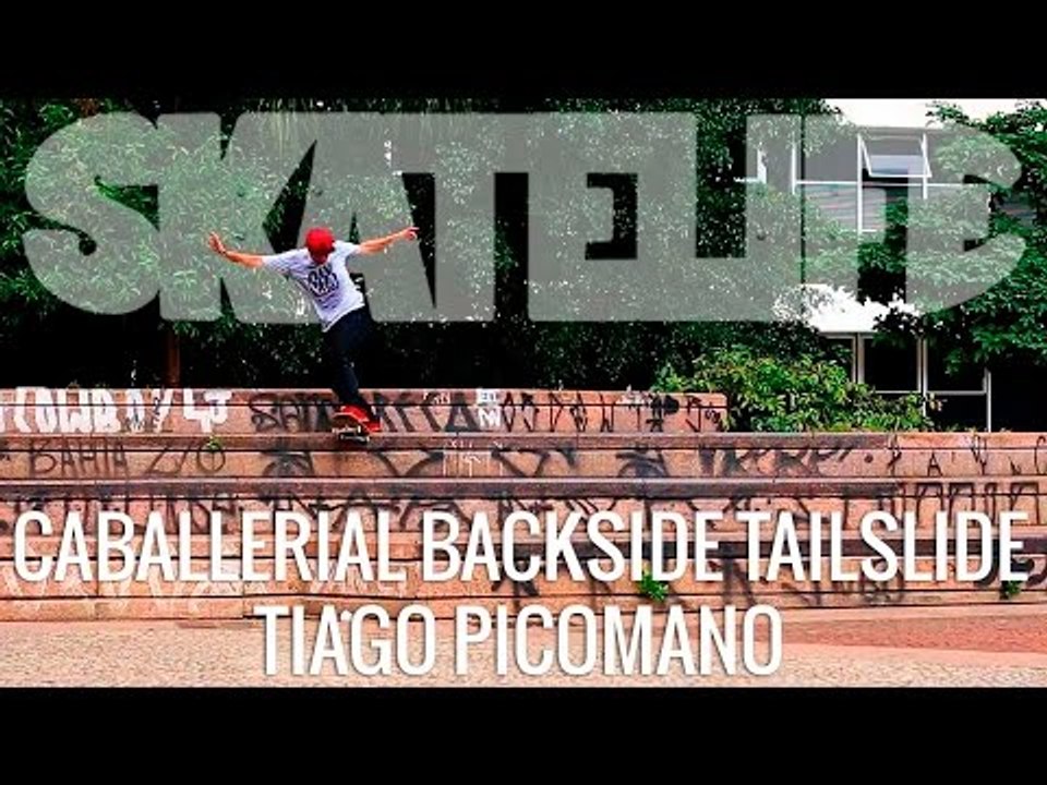 Caballerial Backside Tailslide | Tutorial #SKATELIFE | Tiago Picomano