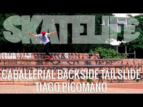 Caballerial Backside Tailslide | Tutorial #SKATELIFE | Tiago Picomano