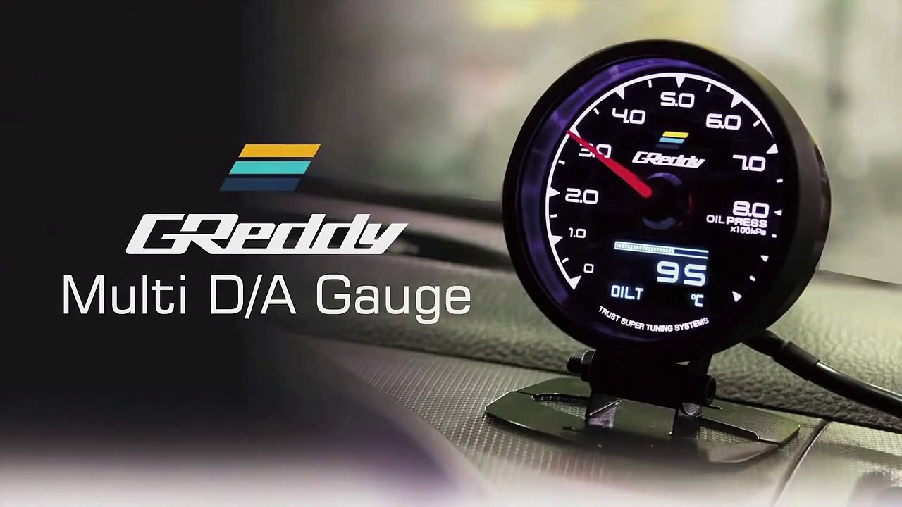 GReddy Multi DA Gauge - Basics 1