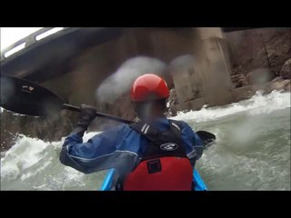 Kayaking Bull river BC