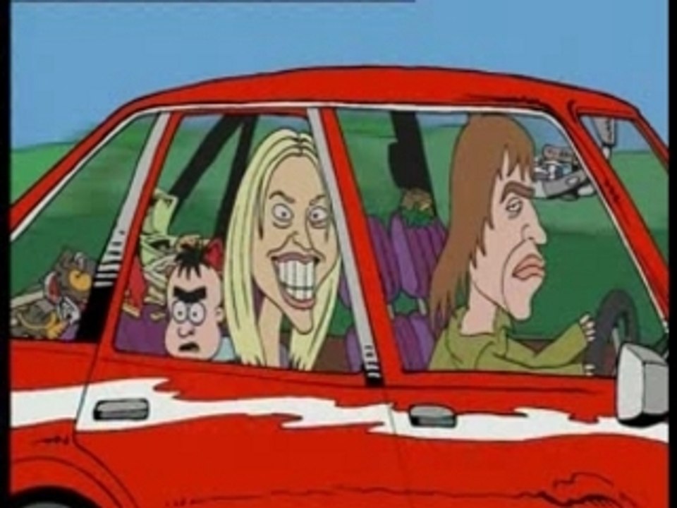 Oasis - Liam Gallagher cartoon