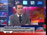 Luís Filipe Menezes entrevistado na RTP-N
