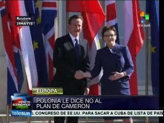 Polonia dice no a plan de Cameron para reformar la Unión Europea