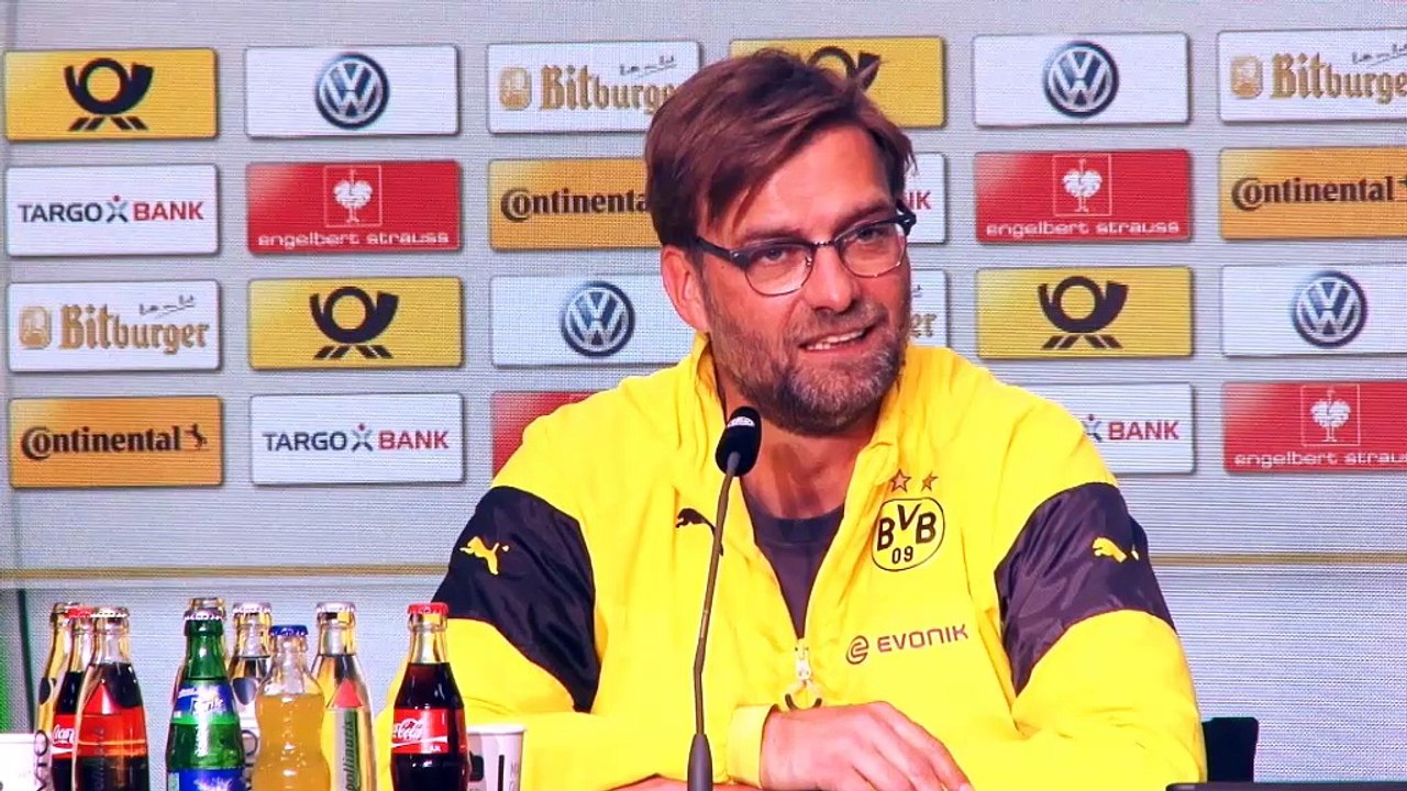 Klopp und Hecking: Spaß-Duett bei Final-PK