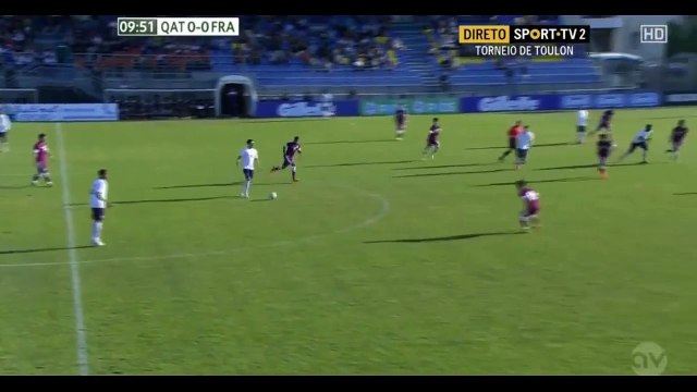 0-1 Adrien Hunou Goal - Qatar U20 vs France U20 - Toulon u20 Tournament 29.05.2015