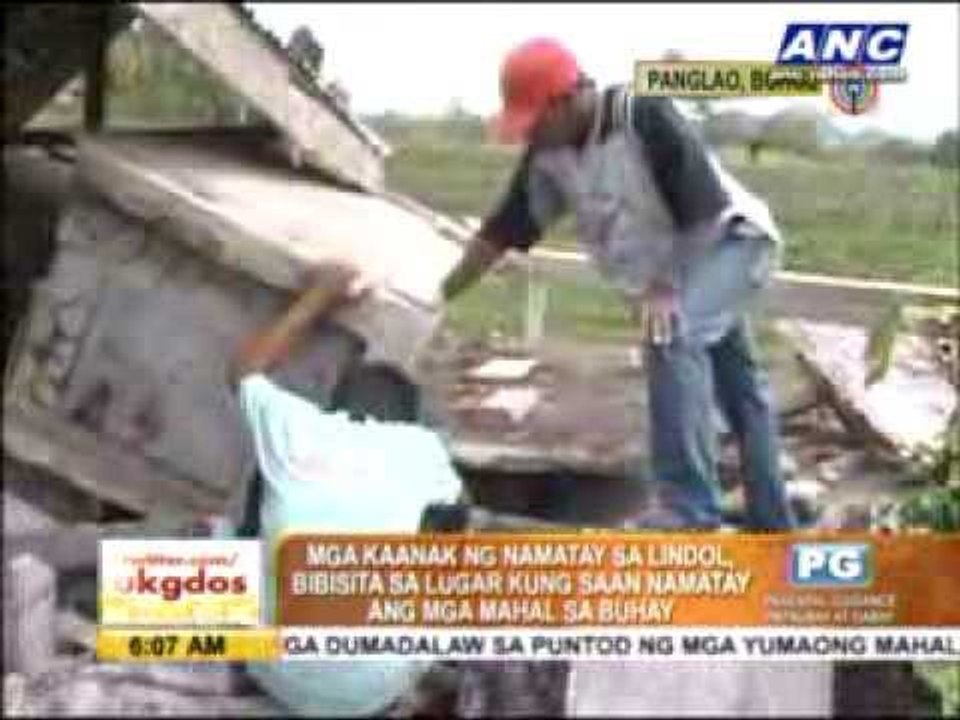 After killer quake, Boholanos remember their dead