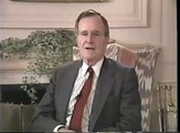 George Bush Sr. Talking about Northwood in 1990