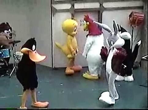 Looney Tunes Six Flags AstroWorld Whats up Rock