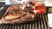 Using the Uruguayan Grill for Sirloin Steaks