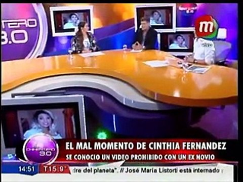 El mal momento de Cinthia Fernández