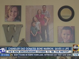 Chandler dad donates bone marrow