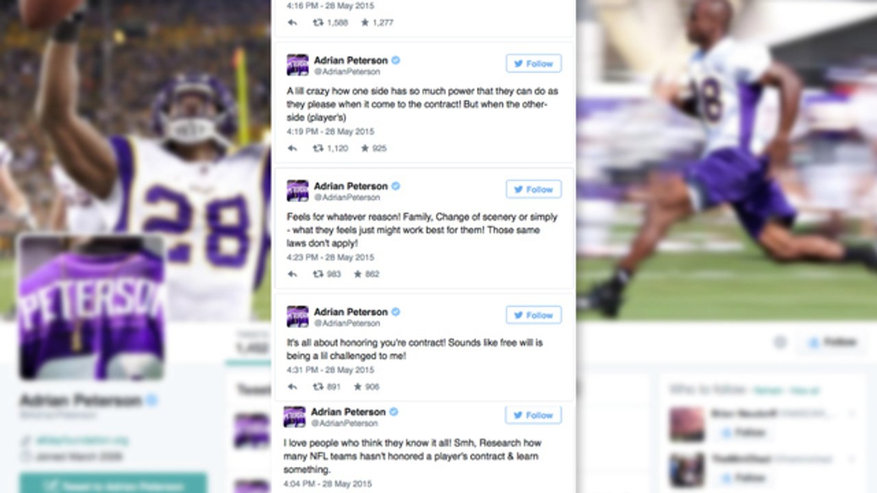 Vensel: Reaction to Peterson’s Tweets