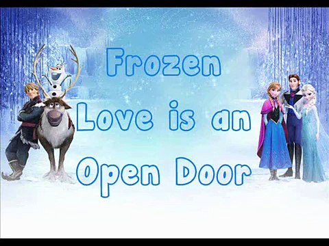 Disney's Frozen - Love is an Open Door - Soundtrack - Lyrics