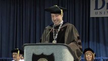 Drake University President David Maxwell, Commencement Speech