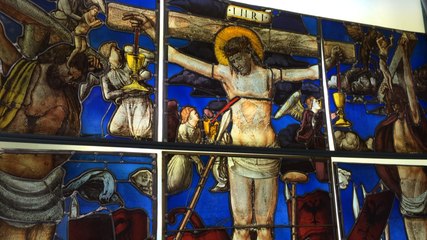 Restauration de la verrière de l'église de Champeaux (16e siècle)