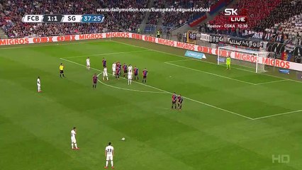 Danijel Aleksic 1:2 Amazing Goal | Basel - St.Gallen 29.05.2015 HD