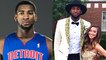 Detroit Pistons' Andre Drummond Takes High School Girl to Prom