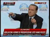 Berlusconi fa allontanare giornalista 
