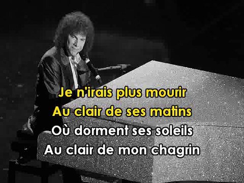 KARAOKE RICHARD COCCIANTE - Au clair de tes silences