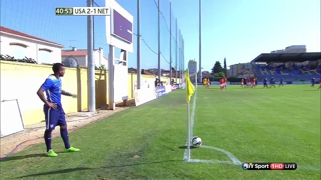 3-1 Wil Packwood Goal - USA vs Netherlands - Toulon U20 Tournament 29.05.2015